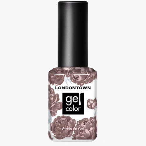 LONDONTOWN Gel Nail Polish – Long-Lasting UV/LED Formula, High-Shine, No Odor or Fumes, Streak-Free Color, Vegan & Cruelty-Free, 3+ Weeks of Wear, Dirty Chai, 0.4 Fl Oz