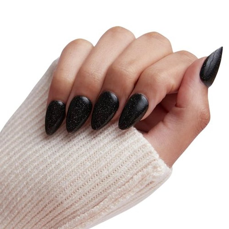 PaintLab Press-On Nails Manicure Kit, Night Crawler, 30-Piece Set, Long-Lasting Fake Nails with Glue, File, Prep Pad & Cuticle Stick