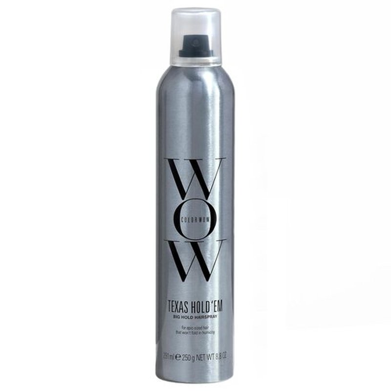 Color Wow Texas Hold 'Em Big Hold Hairspray - Extra Hold Hair Spray with Heat & UV Protection | Anti-Humidity, No Crunch Finish