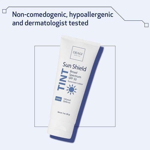 Obagi Sun Shield Tinted Sunscreen - Broad Spectrum SPF 50 for Ultimate Sun Protection