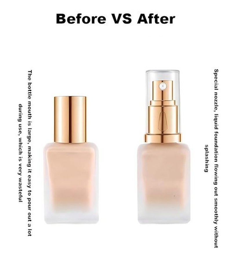 Estée Lauder 3-Pack Foundation Pump - Perfect for Double Wear Foundation | Golden Color