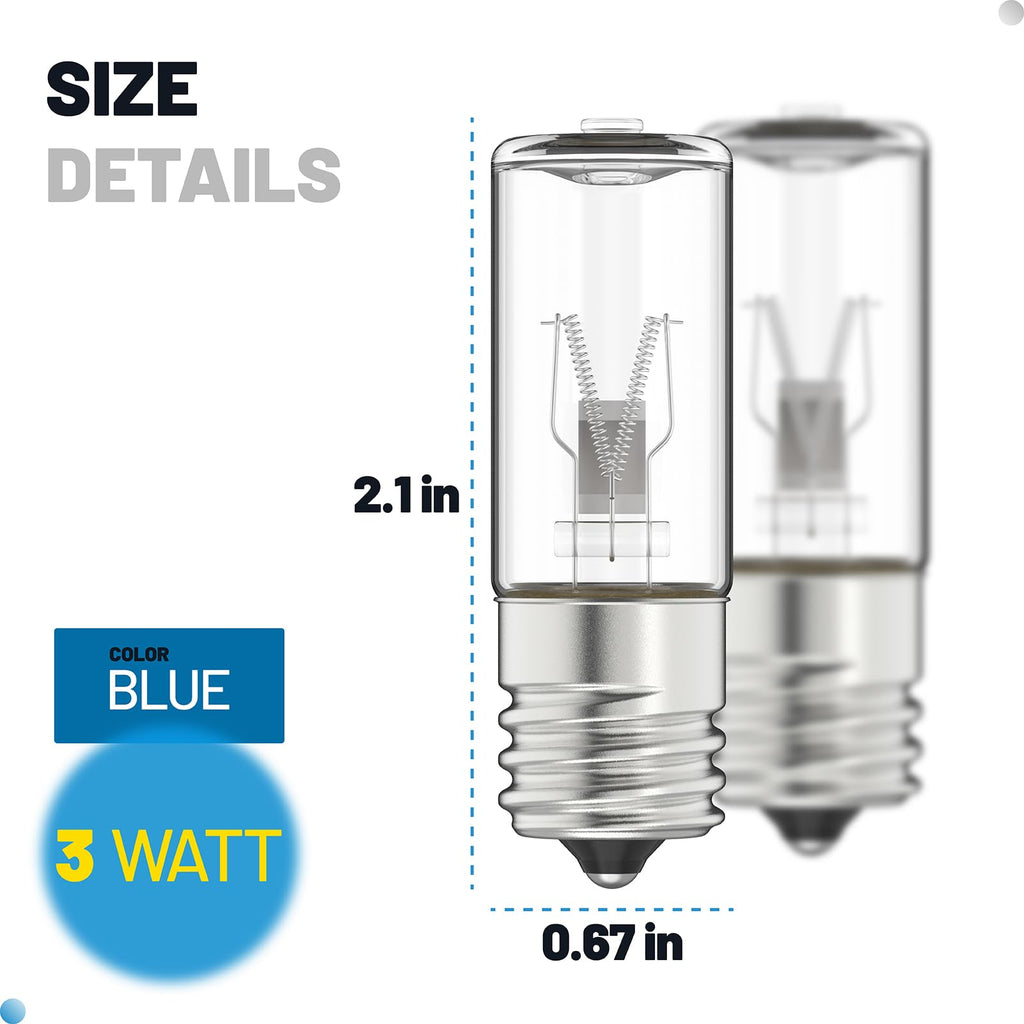 ANTOBLE 3W LB1000 UVC Replacement Bulb Compatible with Germ Guardian GG1100W GG1100B GG1000 GG1000CA AC151 LB-1000 GGH200 661000CA Air Purifiers (6 Pack)