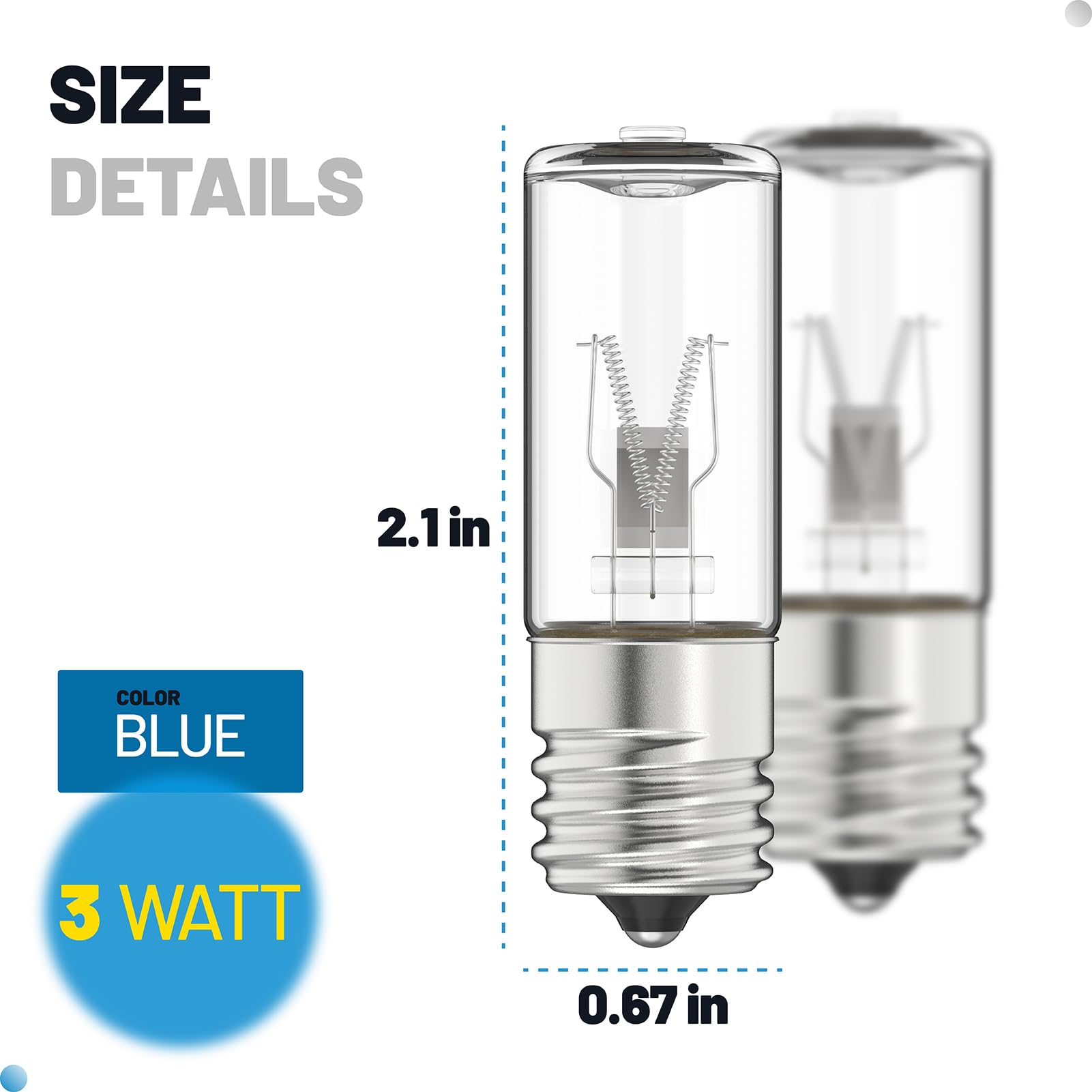ANTOBLE 3W LB1000 UVC Replacement Bulb Compatible with Germ Guardian GG1100W GG1100B GG1000 GG1000CA AC151 LB-1000 GGH200 661000CA Air Purifiers (6 Pack)