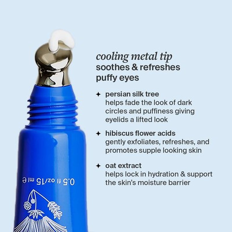 Cocokind Revitalizing Eye Cream - Depuff & Reduce Fine Lines with Hydrating Metal Applicator | 0.5 Fl Oz
