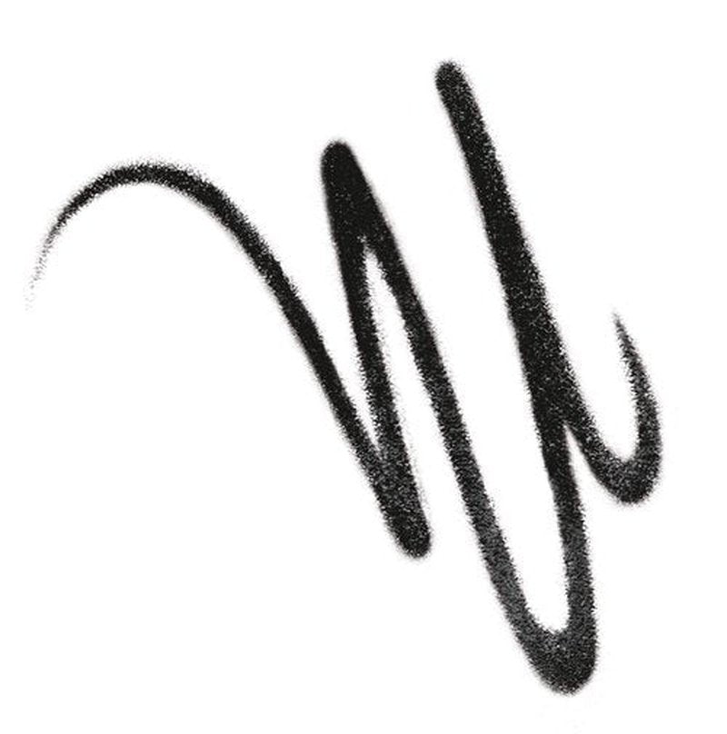 Rimmel London Exaggerate Waterproof Eye Definer Eyeliner,Highly Pigmented,Long-Wearing,Built-In Smudger,262,Blackest Black,0.01oz,(Pack of 2)