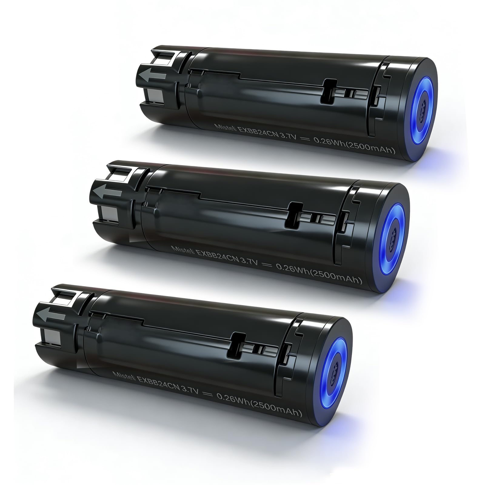 Loarysk Replacement Battery for FXBB24, 2500mAh 3.7V, 3 Packs