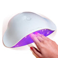 Gloss 46W UV LED Nail Lamp for Gel Nails – USB Powered Nail Dryer with 23 LED Beads & Auto Sensor, Professional Gel Nail Lamp for Manicure & Pedicure