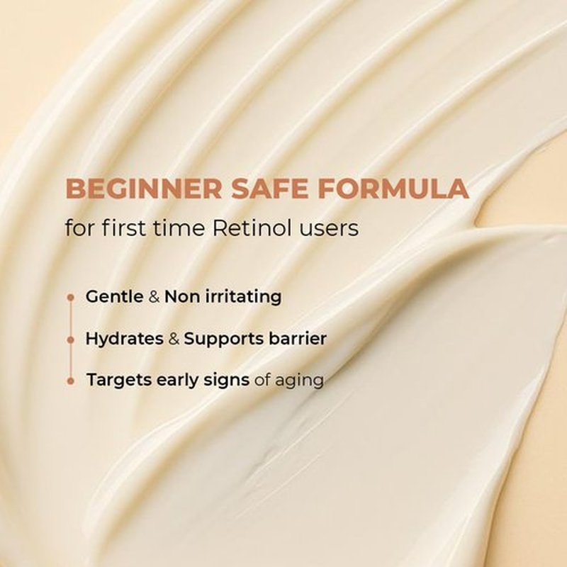 Conscious Chemist Multi Peptide Retinol Face Cream | Anti Aging Night Cream | Lightweight Gel Moisturiser for Neck Lines, Fine Lines and Wrinkles | All Skin Types | Fragrance Free, Cruelty Free | 50ml