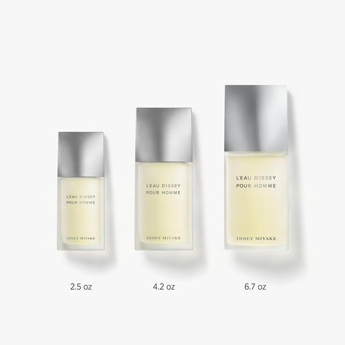 Issey Miyake L'Eau d'Issey Pour Homme Eau de Toilette - Fresh Men's Fragrance with Yuzu, Nutmeg & Sandalwood Notes