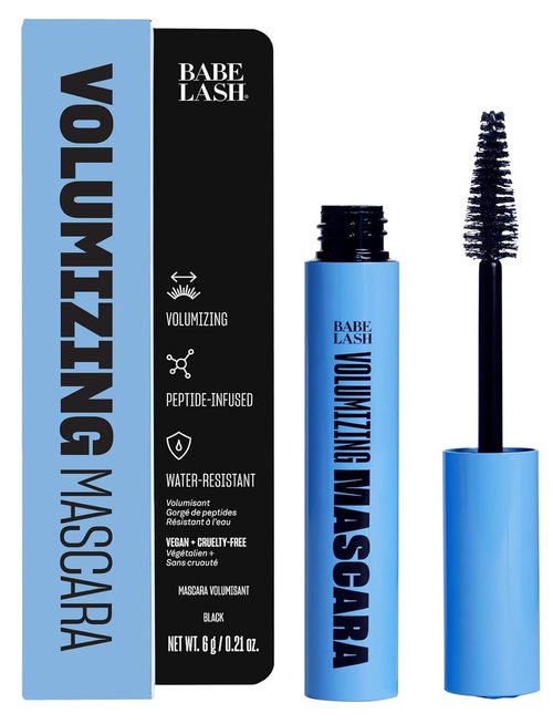 Babe Original Babe Lash Mascara - Smudge-Proof, Long-Lasting Formula for Buildable Volume | Dramatic Black