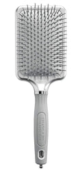 Olivia Garden Ceramic + Ion XL Pro Hair Brush - Paddle Brush for All Hair Types | Smooths & Adds Shine