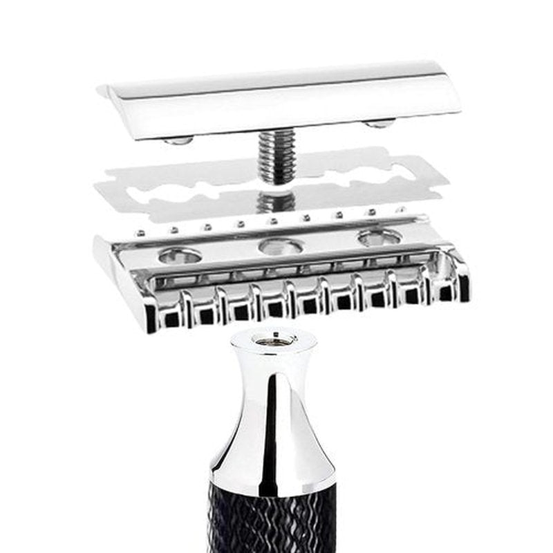 MÜHLE TRADITIONAL R41 Double Edge Safety Razor - Open Comb Design for Barbershop Quality Shaves