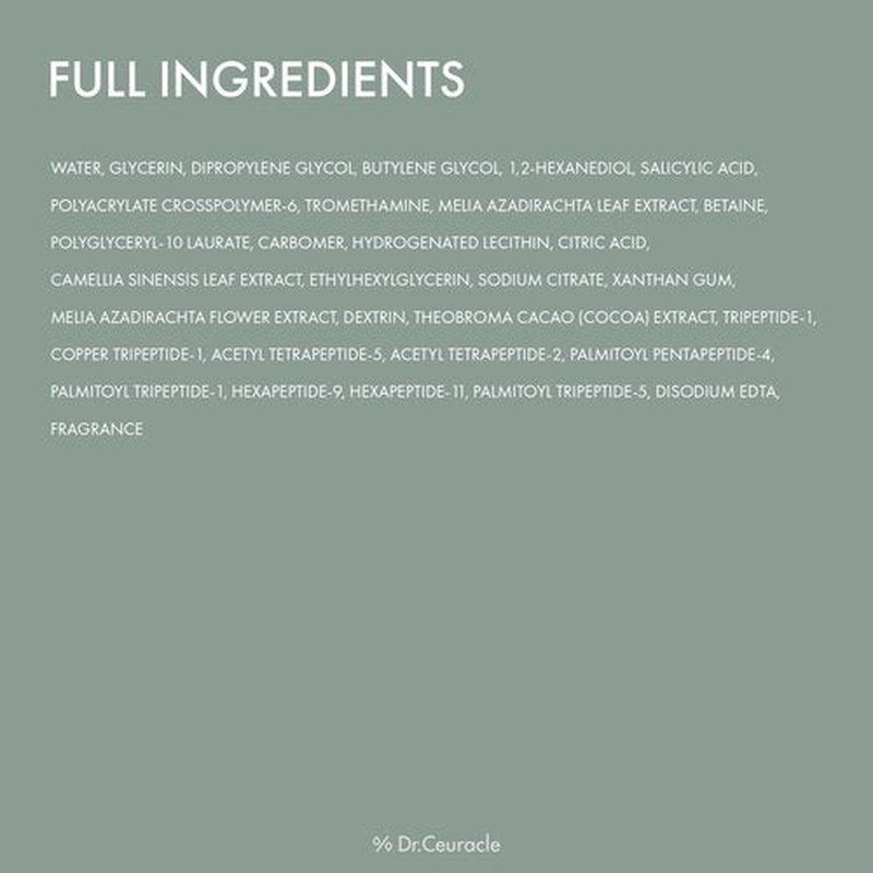 Dr.Ceuracle Vegan BHA & Matcha Ampoule - Gentle Exfoliating Facial Serum, Salicylic Acid for Pores and Sebum Treatment, Korean Skincare for Stocking Stuffers (30ml / 1.01 fl. oz.)
