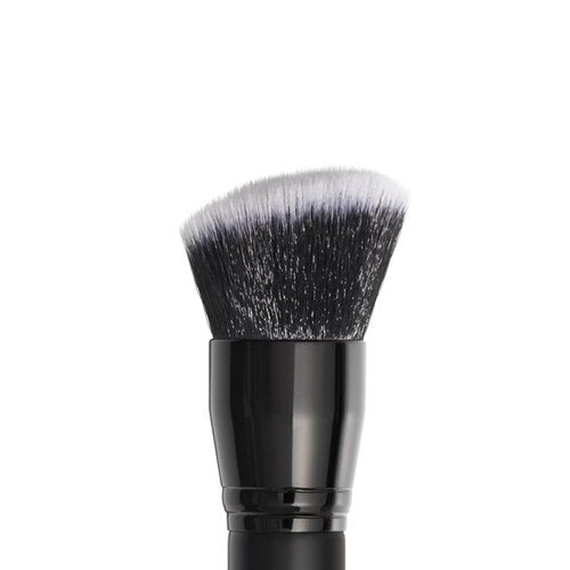 e.l.f. Dual-Ended Cream & Powder Brush - Two-in-One Makeup Tool for Airbrushed Complexion, Vegan & Cruelty-Free