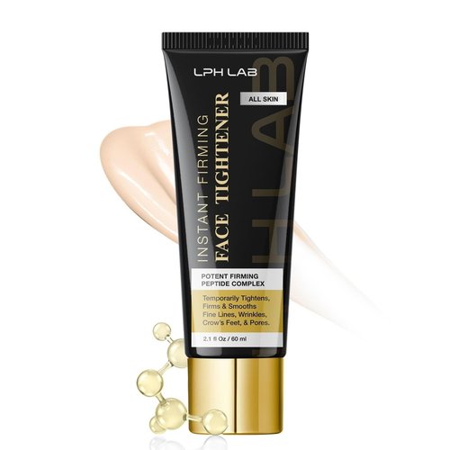 LPH LAB Instant Face Lift Cream: Temporary Face Tightener for Mature Skin (Age 50+) – Visibly Firm & Smooth the Look of Wrinkles Fine Lines – For Bare Skin Use – 2.1 fl oz
