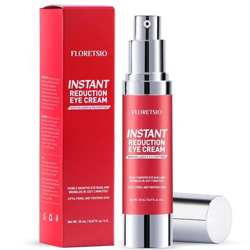 Floretsio Instant Eye & Face Lift Cream: Rapid Under Eye Bags,Wrinkles, Dark Circles