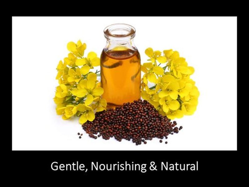 DAANA Mustard Oil for Skin: Certified USDA Organic, Extra Virgin, Cold Pressed