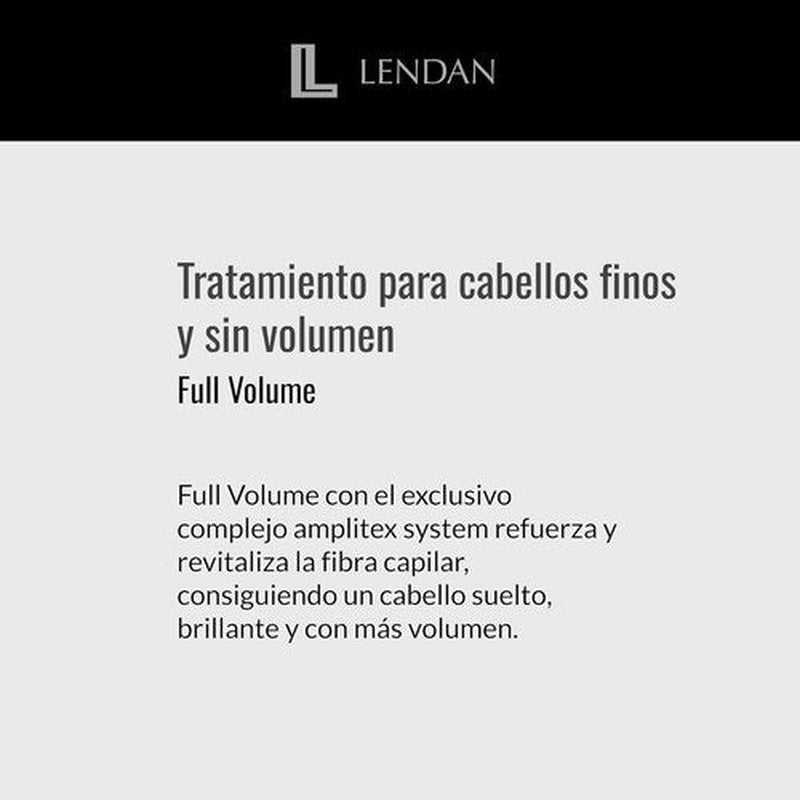 Lendan Fine Hair Volume Shampoo - Full Volume & Hydration - 300 ml | Cleanses, Protects & Adds Body