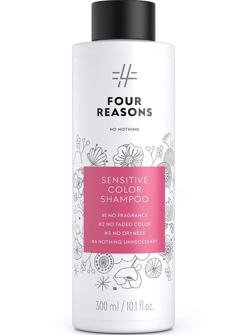 No Nothing Sensitive Shampoo - Fragrance-Free Care for Color Treated Hair | Hypoallergenic, Vegan, 10.14 fl oz