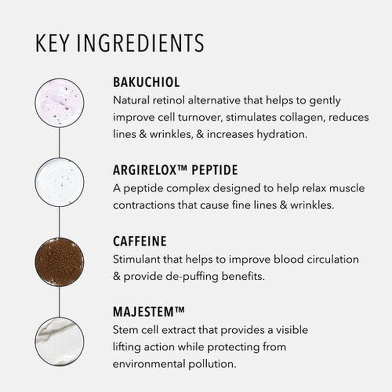 HydroPeptide Vital Eyes - Instant Awakening Serum | Cooling Rollerball Under Eye Moisturizer 0.5 Oz