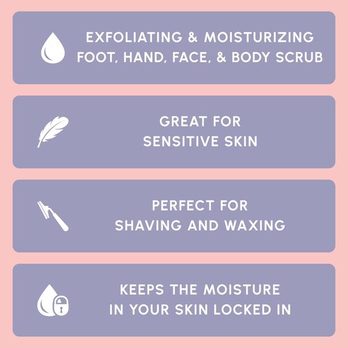Brooklyn Botany Brown Sugar Body Scrub - Moisturizing and Exfoliating Body, Face, Hand, Foot Scrub - Fights Acne, Fine Lines & Wrinkles, Great Gifts For Women & Men - 10 oz