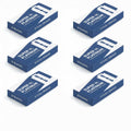 60Pcs Double Edge Safety Razor Blades, Platinum Stainless Steel Straight Razor Blades for Men, Precision Shaving for Smooth, Comfortable Close Shaves, Fits Most Double Edge Razors