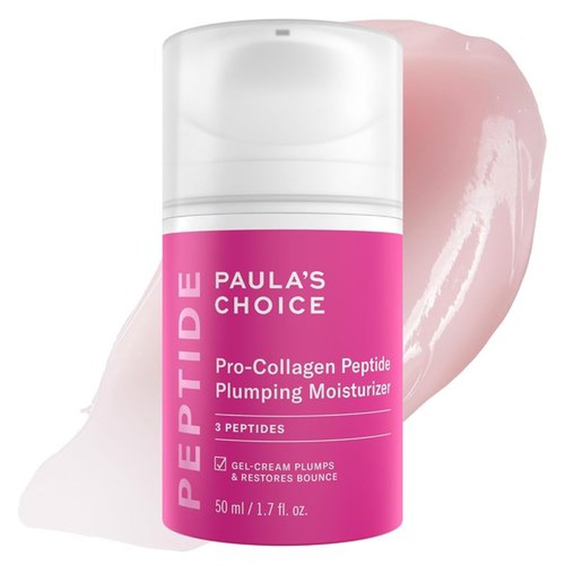 Paula's Choice Pro-Collagen Peptide Face Moisturizer - Lightweight Gel Cream for Deep Hydration | 1.7 Fl Oz