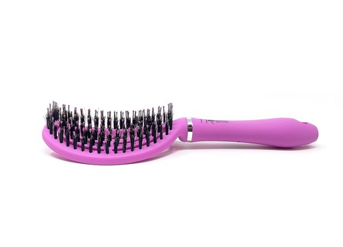 Marilyn Brush Halo Paddle Brush - Smoothing Blowout Brush with Boar/Nylon Bristles | Fast Drying for Sensitive Scalps, Wigs & Extensions
