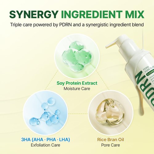 MAKE P:REM PDRN Pore Clay Cleansing Milk, Hydrating Gentle Face Wash for Sensitive Skin, Korean Face Wash, Milky Cleanser, 6.76 fl.oz. (200ml)