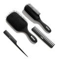 Balon Hair Brush Set - 4Pcs Detangling Paddle Brushes for All Hair Types | Wet & Dry Use