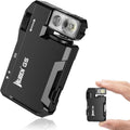 WUBEN G5 Rechargeable EDC Flashlight - 400 Lumens Mini Flashlight with RGB Light | Portable Black Keychain for Emergencies