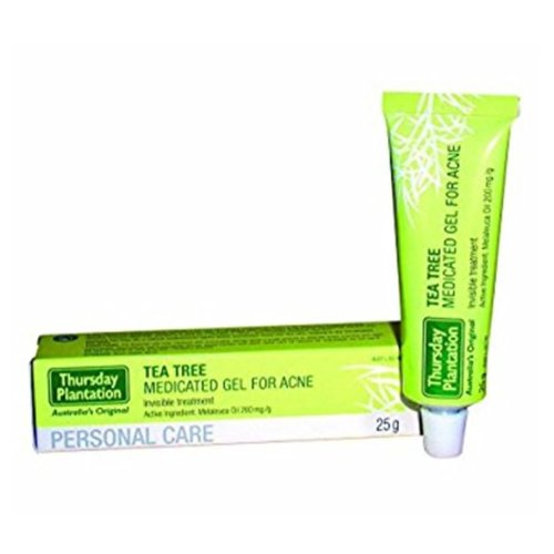 Thursday Plantation Tea Tree Gel – 25g – Skin Repairing and Moisturizing for Acne, Pimples, and Blackheads – Natural Tea Tree Oil Formula