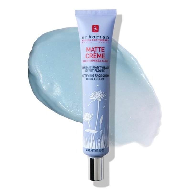 Erborian Matte Face Cream - Mattifying & Blurring Primer for Oily Skin | 1.5 Oz for a Flawless Finish