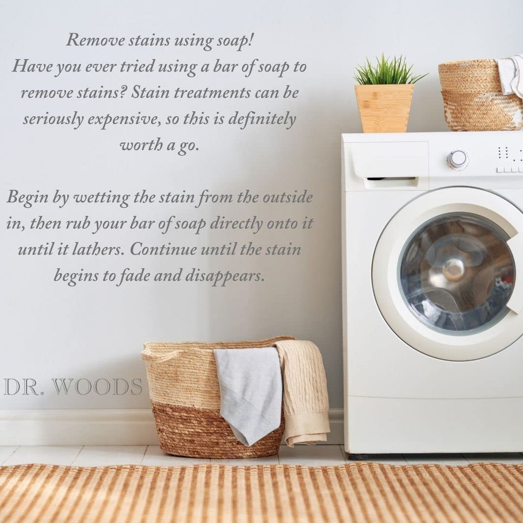 Dr. Woods Unscented Baby Mild Bar Soap with Organic Shea Butter for Sensitive Skin, 5.25 Ounce (Pack of 1)