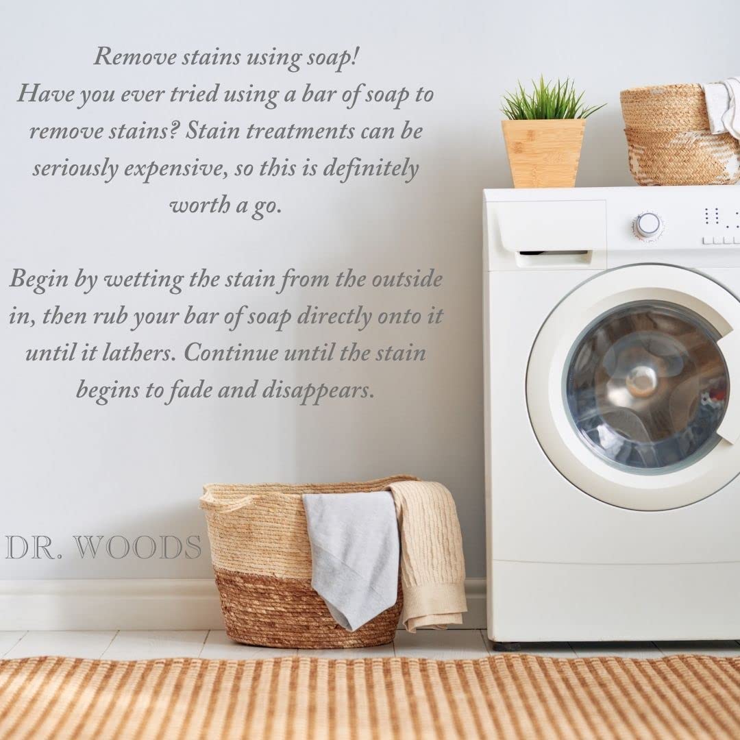 Dr. Woods Unscented Baby Mild Bar Soap with Organic Shea Butter for Sensitive Skin, 5.25 Ounce (Pack of 1)