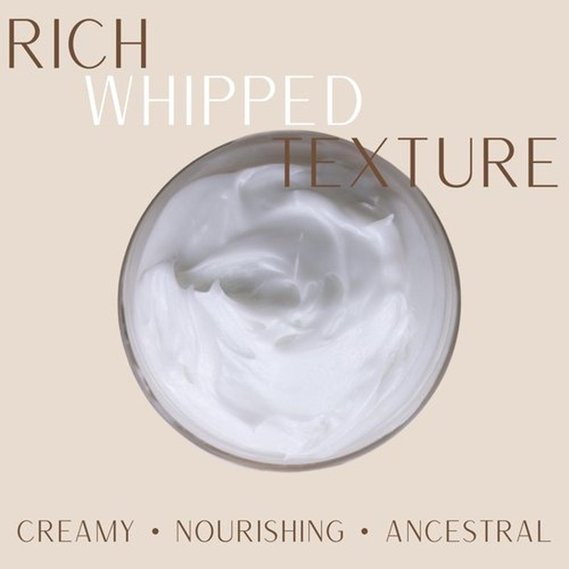 Nude Ritual Whipped Tallow Balm – 100% Grass-Fed Face & Body Cream Moisturizer – Natural Skincare for Dry & Sensitive Skin – 4 oz (Vanilla Moon – Madagascar Vanilla Bean)