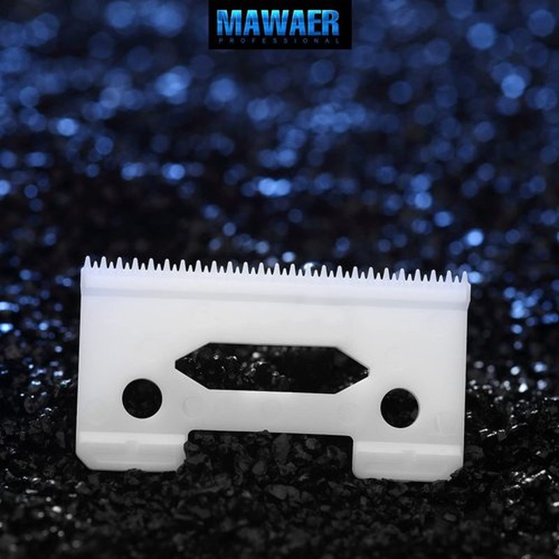 MAWAER Upgraded Universally Ceramic Stagger Tooth Blade for WAHL Hair Clipper Ceramic Movable Blade for WAHL Hair Clipper