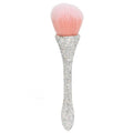 Dioche Professional Nail Art Dust Brush, Nail Art Dust Powder Cleansing Brush, Remover Brush, Nail Art Brush Manicure BrushTool for Dust Removal, Blush (White)