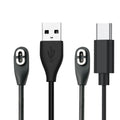 2 Pack Charger Cables Compatible with Shokz, Magnetic Replacement Charging Cable, Suitable for Aftershokz Aeropex AS800/803/Shokz Open Pro, OpenRun Mini, OpenComm Bone Conduction (2, Black)