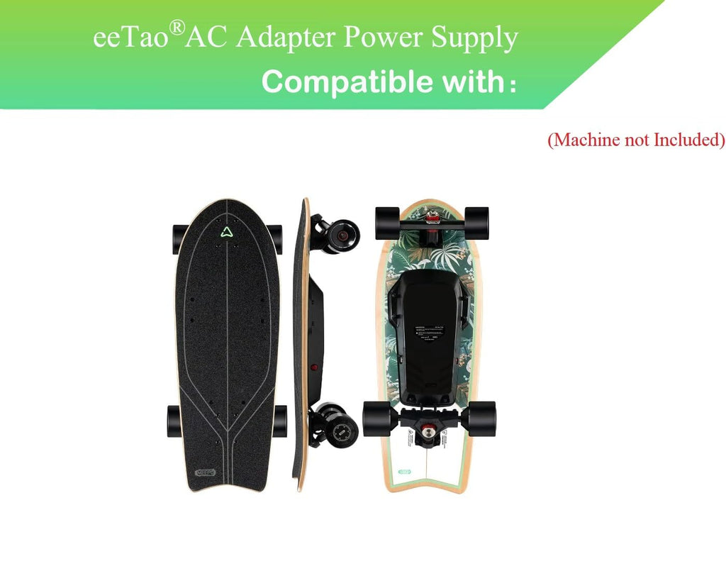 eeTao 42V 1.5A AC/DC Adapter Charger Compatible with Meepo Mini 2 Mini2 ER MB0044 2S Mini2 S MB0032 MB0060 V3 Standard No. 7551 V 3 ER V3ER 36V 36VDC Li-ion Battery XHK-800-4215 42VDC Power Supply