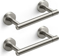 FORIOUS Stainless Steel Toilet Paper Holder - Rustproof Double Post Pivoting Design | 2 Pack