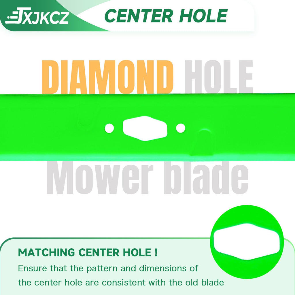 JXJKCZ 42" Mower Blades Set for Cub Cadet MTD Craftsman XT1-LT42 XT2-LX42 Z5200 Lawn Mower Replaces OEM 742P05177-L 490-110-C198 CMXGZAM110199 2 Pack