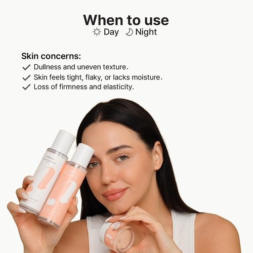 Naisture Collagen Emulsion Lightweight Face Moisturizer for Layering Hydration, & Skin Barrier Support