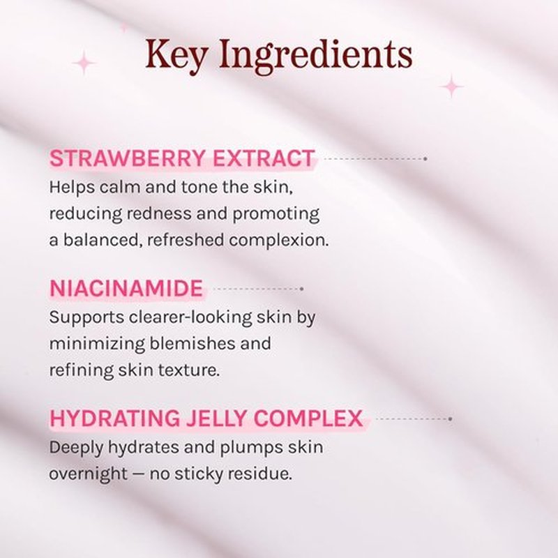The Crème Shop Hello Kitty Gelée Mask - Klean Beauty™ Hydrating Formula for Radiant Skin