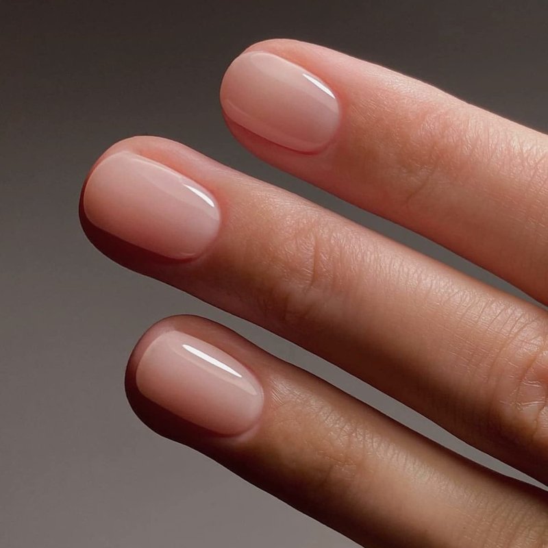 Vishine Neutral Jelly Nail Polish - Nude Pink, Milky White, Sheer Crystal, Transparent Gel Varnish - Manicure Collection Nail Art Gel 6Pcs 8ml