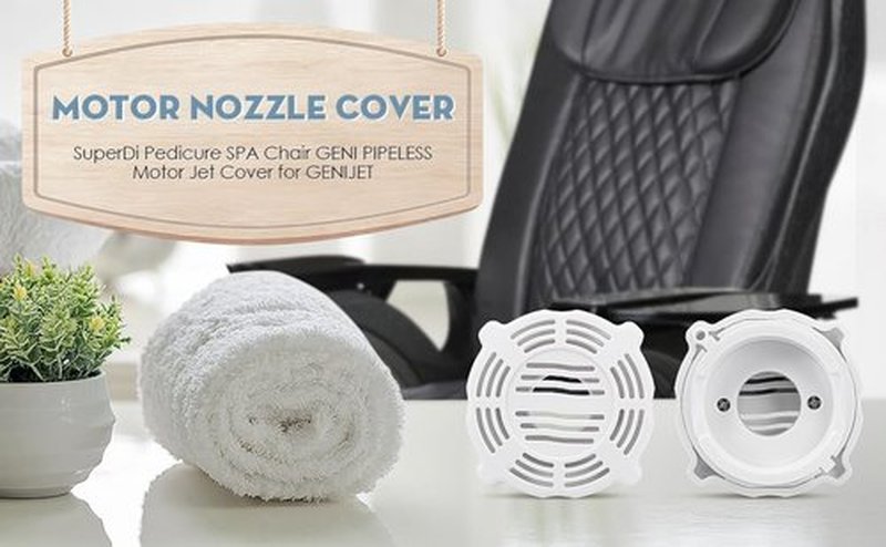 SuperDi Pedicure SPA Chair Geni Pipeless Motor Jet Cover Replacement for GENIJET