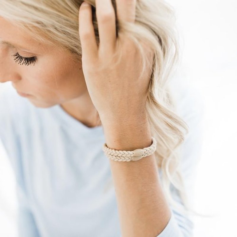 Ryan & Rose - Cutie Bands - Elastic Hair Ties (Blonde (12 Pack))