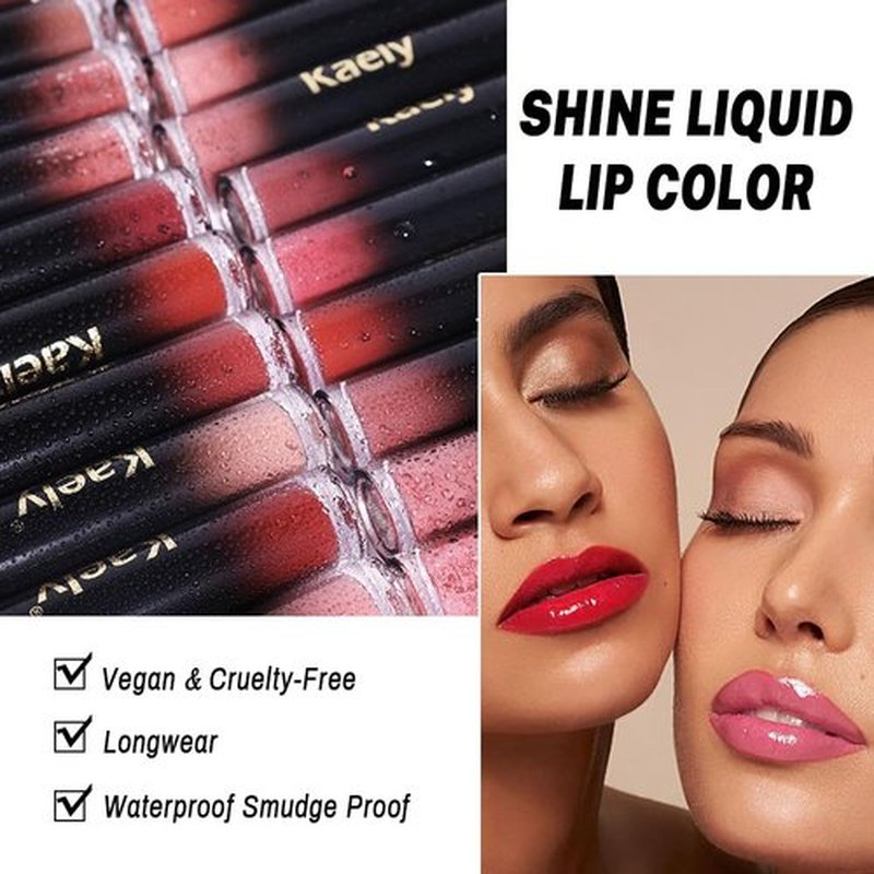 Kaely Longwear No-Budge Lipstick - Highly Pigmented Liquid Lip Color | Waterproof & Smudge-Proof, 24-Hour Wear, 01 Cheeky