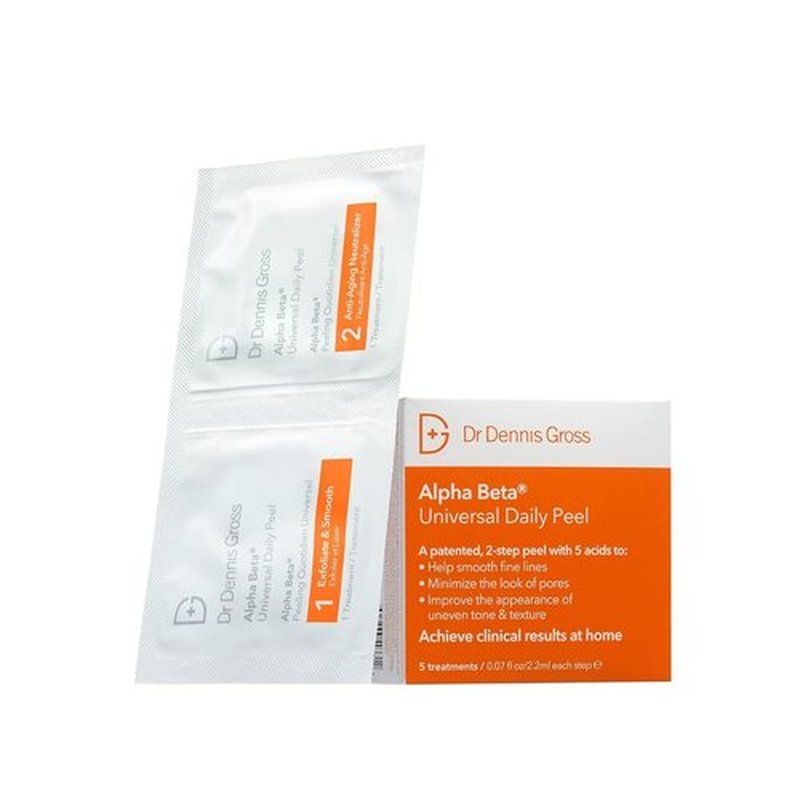 Dr. Dennis Gross Alpha Beta Daily Peel - Smooth Uneven Tone & Texture | Reduces Fine Lines (5 Treatments)