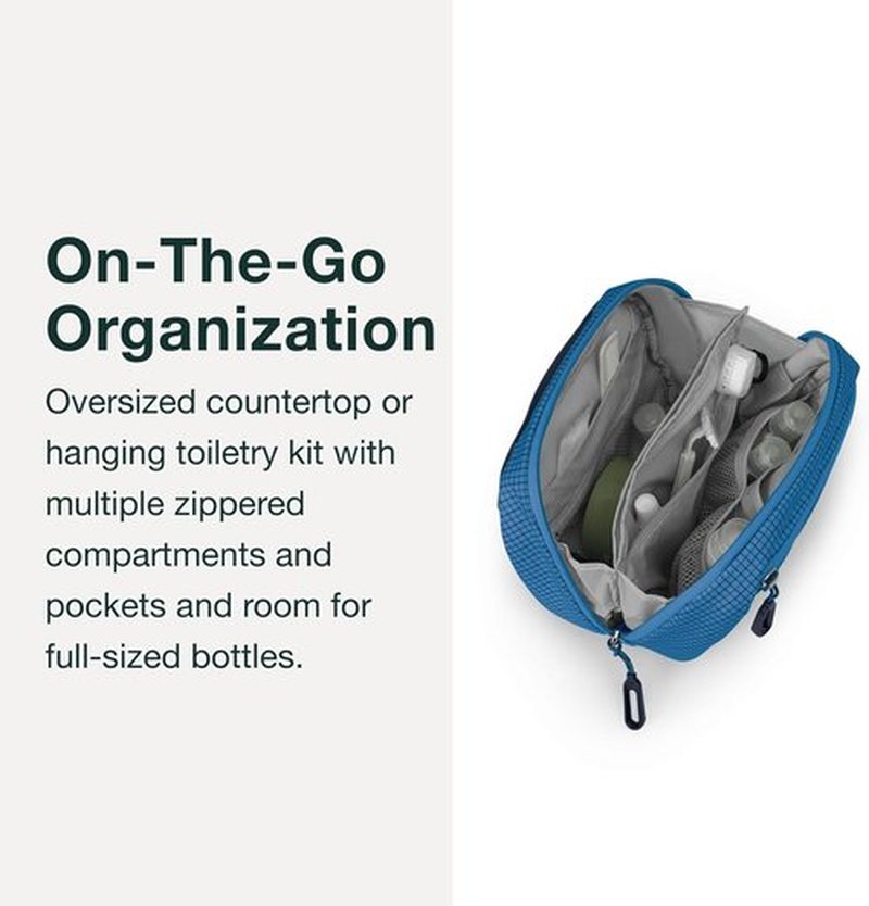 Osprey Transporter Large Toiletry Kit - Durable Waterproof Design | Perfect for Travel and Organization